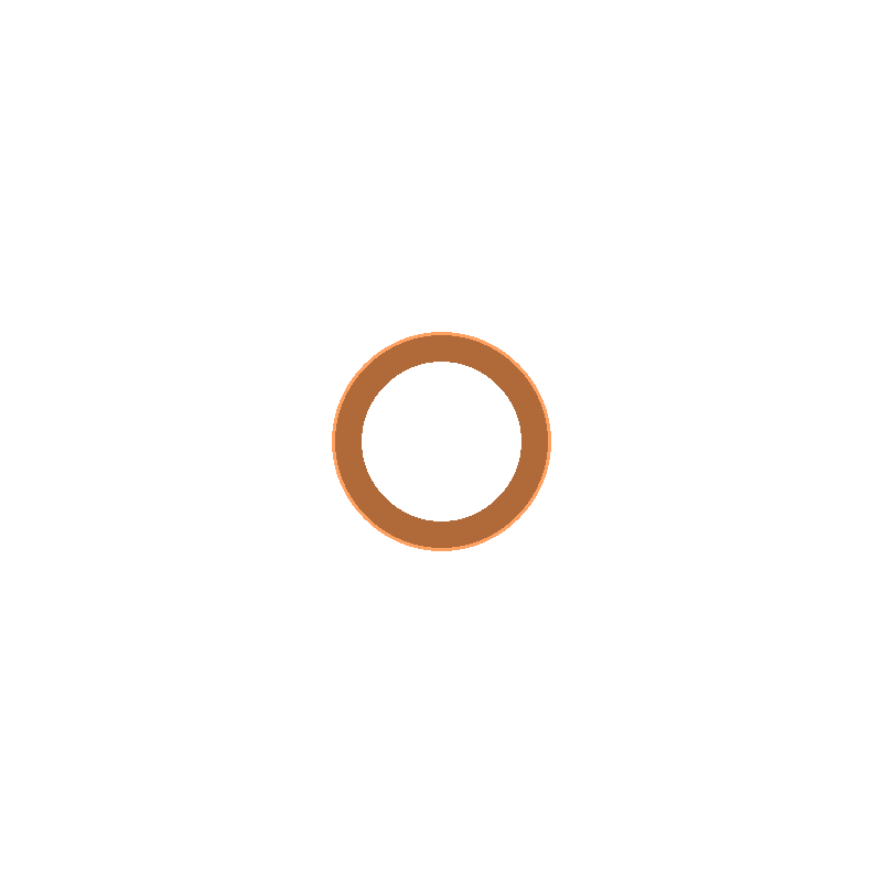 Klingersil 3/4" Flat Gasket 24x18x2 mm - General Use